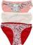 Dondeza Kız Çocuk 3'lü Slip 1