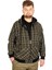 Büyük Beden Erkek Sweatshirt Kapşonlu 20579 Haki 1