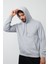 Pamuklu Kanguru Cepli Kapüşonlu Sweat Erkek Sweat 541HOODIE 4