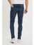 Yıkamalı Lacivert Slim Fit Jean Pantolon 1KXE5-44351-48 3