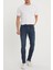 Yıkamalı Lacivert Slim Fit Jean Pantolon 1KXE5-44351-48 4