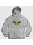 Unisex Gri Yellow Aerosmith Kapüşonlu Sweatshirt 1