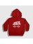 Unisex Çocuk Kırmızı Cover Arctic Monkeys Kapüşonlu Sweatshirt 1