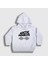 Unisex Çocuk Beyaz Cover Arctic Monkeys Kapüşonlu Sweatshirt 1