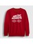 Unisex Kırmızı Cover Arctic Monkeys Sweatshirt 1