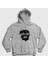 Unisex Gri Head Arctic Monkeys Kapüşonlu Sweatshirt 1