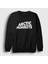 Unisex Siyah Logo Arctic Monkeys Sweatshirt 1