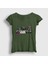 Kadın Haki Mask Arctic Monkeys T-Shirt 1