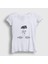 Kadın Beyaz Snap Arctic Monkeys T-Shirt 1