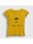 Kadın Sarı Snap Arctic Monkeys T-Shirt 1
