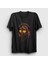 Unisex Siyah Gas Mask Black Sabbath T-Shirt 1