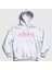 Unisex Beyaz Logo Blackpink Kapüşonlu Sweatshirt 1