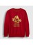 Unisex Kırmızı Skull Bring Me The Horizon Sweatshirt 1
