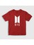 Unisex Çocuk Kırmızı Doors Bts T-Shirt 1
