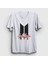 Unisex Beyaz Flowers Bts T-Shirt 1