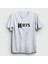 Unisex Beyaz Logo Bts T-Shirt 1