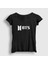 Kadın Siyah Logo Bts T-Shirt 1