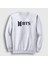 Unisex Beyaz Logo Bts Sweatshirt 1