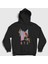 Unisex Siyah Roses Bts Kapüşonlu Sweatshirt 1