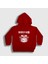 Unisex Çocuk Kırmızı Vest Bts Kapüşonlu Sweatshirt 1
