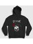 Unisex Siyah Raven Bullet For My Valentine Kapüşonlu Sweatshirt 1