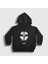 Unisex Çocuk Siyah Ghosts Call Of Duty Kapüşonlu Sweatshirt 1