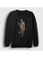 Unisex Siyah Gold Midas Fortnite Sweatshirt 1