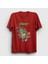 Unisex Kırmızı All Minecraft T-Shirt 1