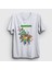 Unisex Beyaz All Minecraft T-Shirt 1