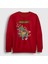 Unisex Kırmızı All Minecraft Sweatshirt 1