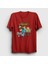 Unisex Kırmızı Miners Minecraft T-Shirt 1