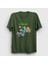 Unisex Haki Miners Minecraft T-Shirt 1