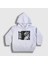 Unisex Çocuk Beyaz Helmet Pubg Kapüşonlu Sweatshirt 1