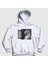 Unisex Beyaz Helmet Pubg Kapüşonlu Sweatshirt 1