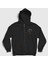 Unisex Siyah Kask Pubg Fermuarlı Kapüşonlu Sweatshirt 1