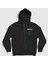 Unisex Siyah Neon Pubg Fermuarlı Kapüşonlu Sweatshirt 1