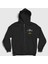 Unisex Siyah Team Pubg Fermuarlı Kapüşonlu Sweatshirt 1