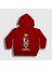 Unisex Çocuk Kırmızı All Undertale Kapüşonlu Sweatshirt 1
