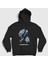 Unisex Siyah Gaster Blaster Undertale Kapüşonlu Sweatshirt 1