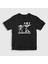 Unisex Çocuk Siyah Sans Papyrus Undertale T-Shirt 1