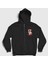 Unisex Siyah Tears Cannibal Corpse Fermuarlı Kapüşonlu Sweatshirt 1