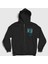 Unisex Siyah Forest Children of Bodom Fermuarlı Kapüşonlu Sweatshirt 1