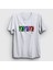 Unisex Beyaz Portraits Beatles John Lennon T-Shirt 1
