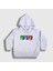 Unisex Çocuk Beyaz Portraits Beatles John Lennon Kapüşonlu Sweatshirt 1