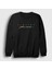 Unisex Siyah Sign Beatles John Lennon Sweatshirt 1