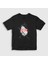 Unisex Çocuk Siyah Fake Nirvana Kurt Cobain T-Shirt 1