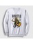 Unisex Beyaz Monster Nirvana Kurt Cobain Sweatshirt 1