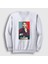 Unisex Beyaz Smoking Nirvana Kurt Cobain Sweatshirt 1