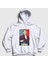 Unisex Beyaz Smoking Nirvana Kurt Cobain Kapüşonlu Sweatshirt 1