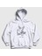 Unisex Beyaz Cry Baby Lil Peep Kapüşonlu Sweatshirt 1